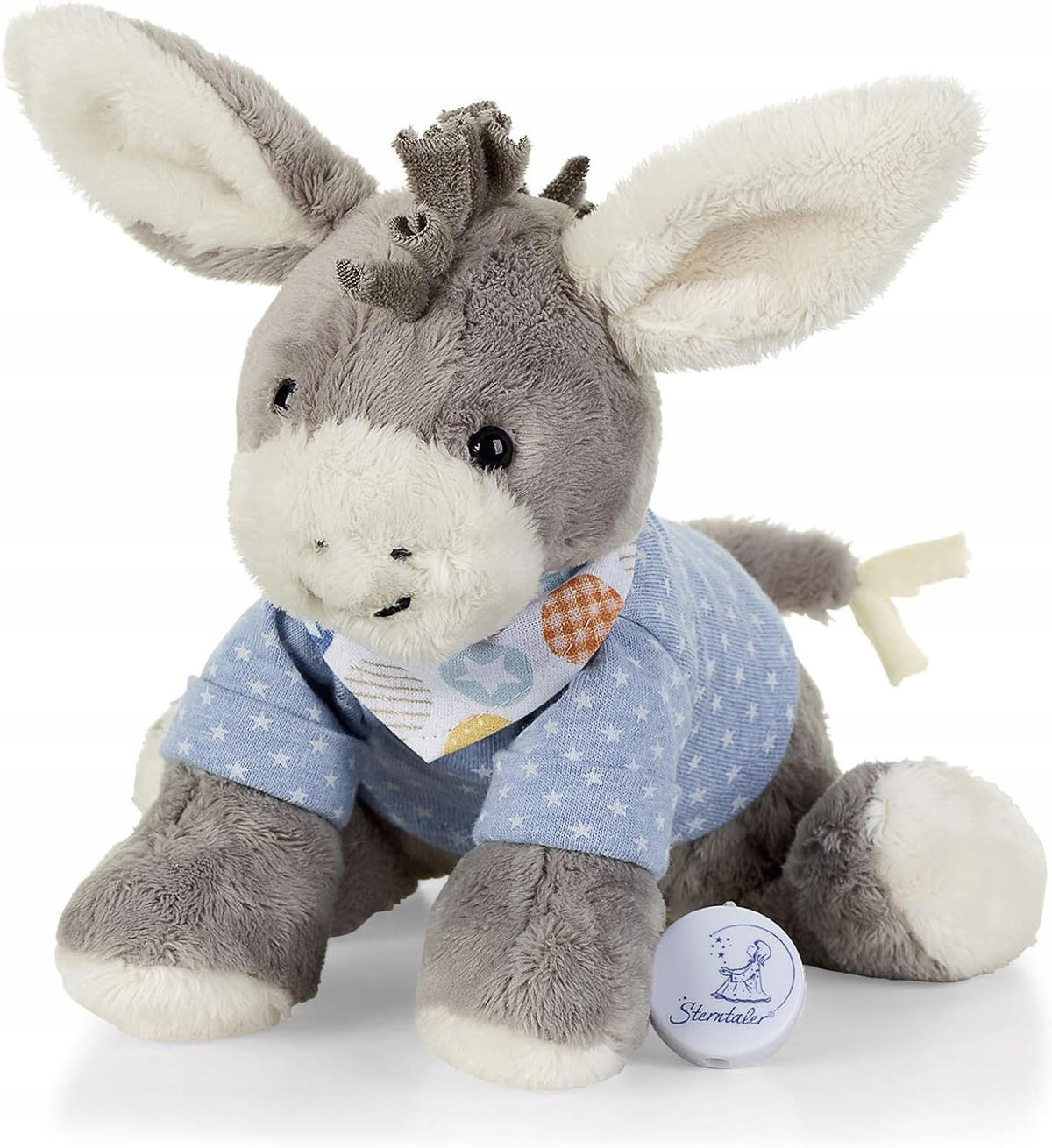 STERNTALER Emmi Donkey Cuddly Toy with Music Box 20 cm