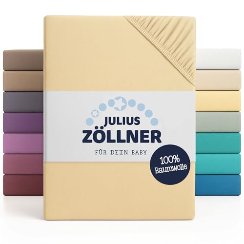 Julius Zöllner Jersey Banana – żółte prześcieradło w opakowaniu