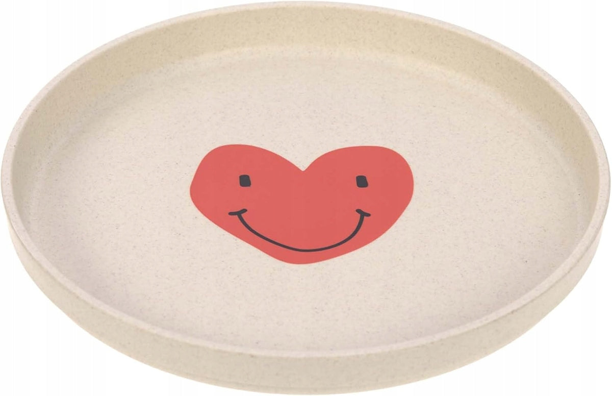 LASSIG Happy Heart assiette sans plastique ni cellulose 17,8 cm