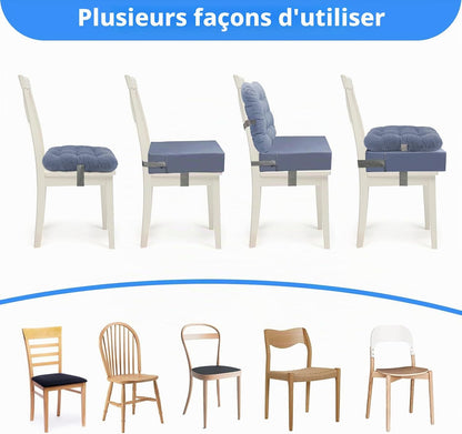 Highchair booster seats with straps 2 pcs.