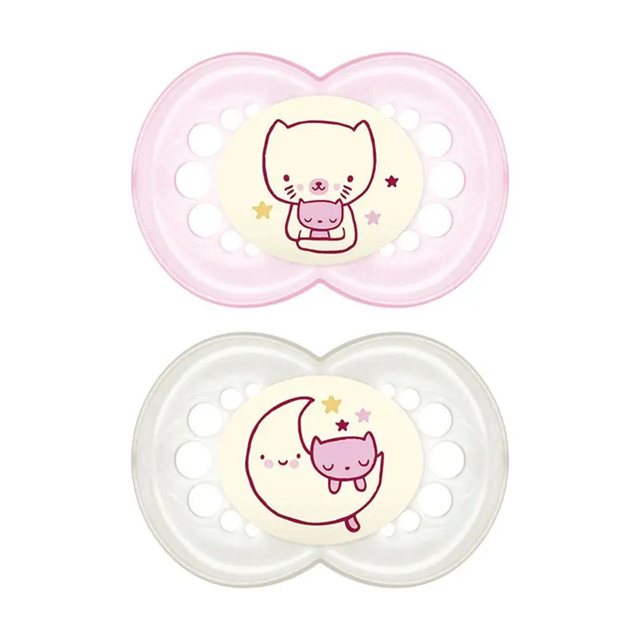MAM ORIGINAL NIGHT orthodontic pacifiers