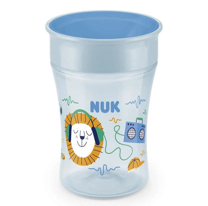 NUK Magic Cup Trinklernbecher mit 360°-Mundstück, 230 ml, ab 8 Monaten