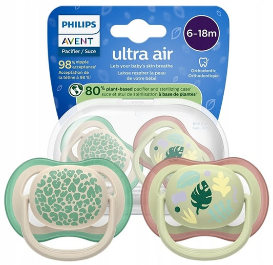 PHILIPS AVENT Ultra Air soothers x2