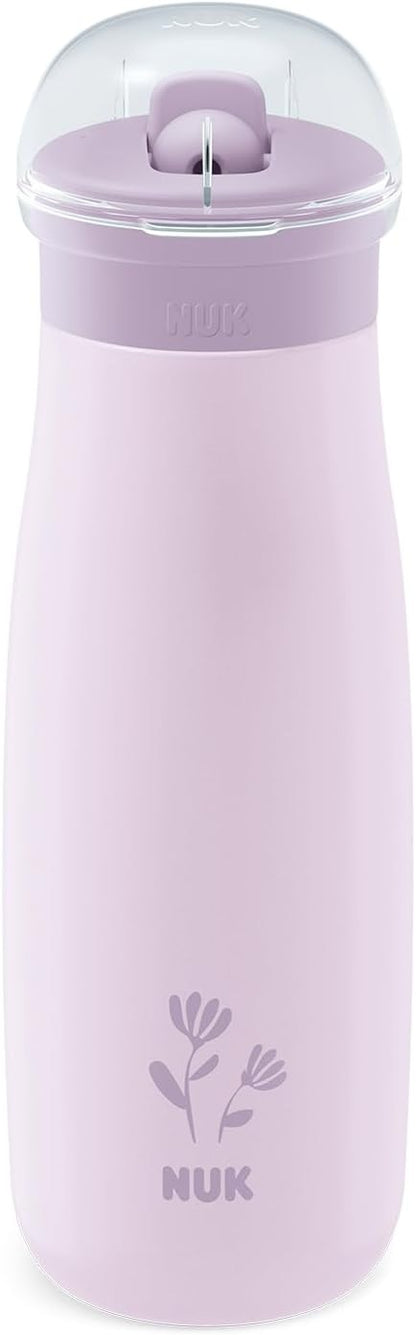 NUK Mini-Me Flip ατσάλινο μπουκάλι με καλαμάκι και στόμιο 500 ml 12 m+ – φωτογραφία προϊόντος 2