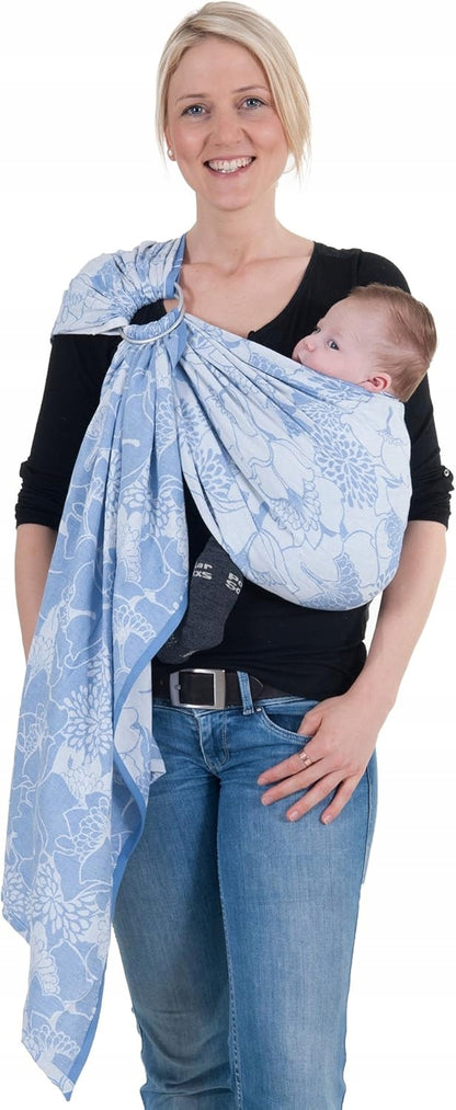 HOPEDIZ ring sling for carrying a baby
