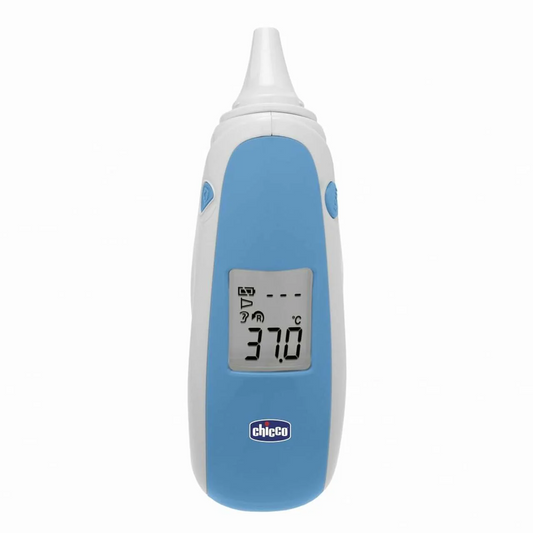 CHICCO Comfort Quick bezkontaktní teploměr do ucha + 20 nástavců a pouzdro