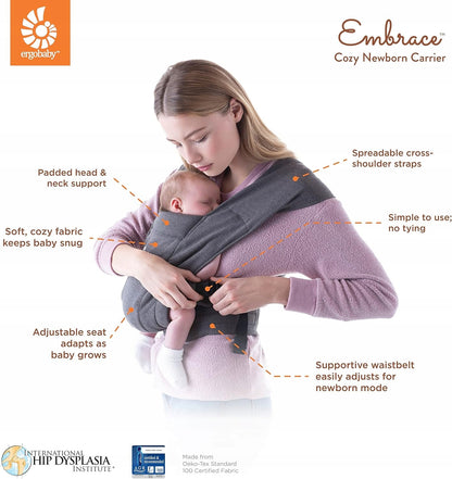 ERGOBABY Embrace ergonomic baby carrier for newborns