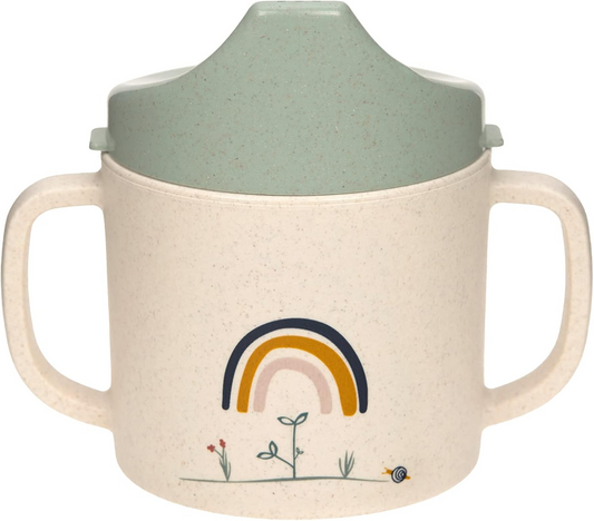 LASSIG Sippy Cup Garden Explorer hrníček s náustkem 150 ml 6 m+