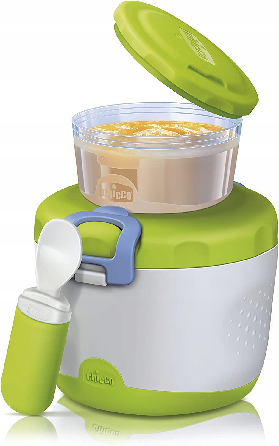 CHICCO insulated lunch container + spoon