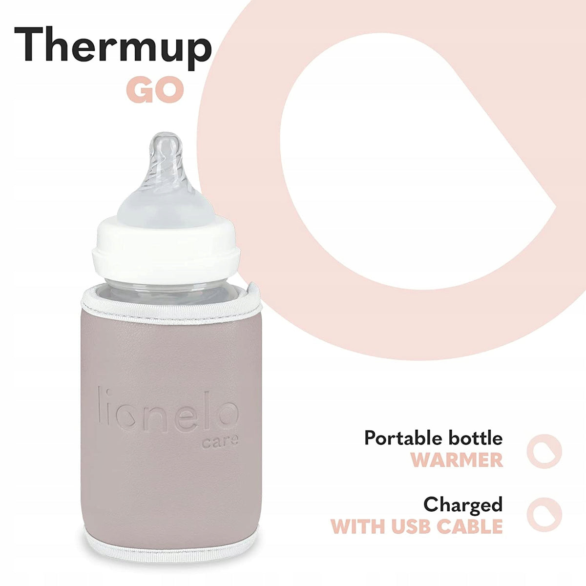 LIONELO Thermup GO TRAVEL bottle warmer