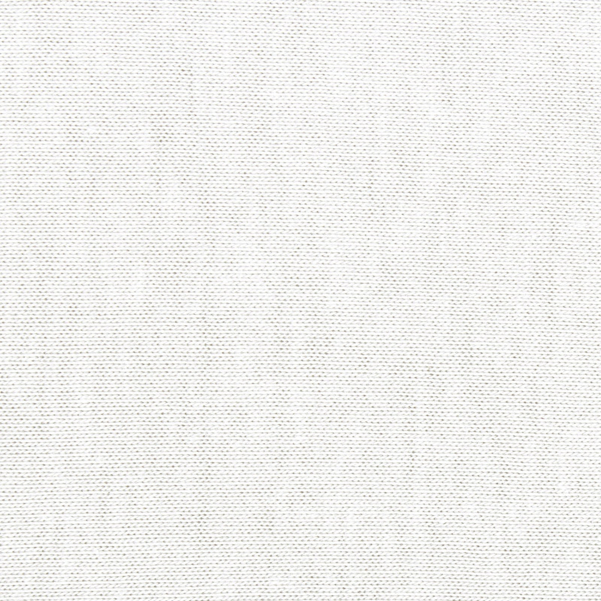 Zbliżenie na drobną fakturę białawej tkaniny prześcieradła babybay Jersey Deluxe Original Off-White.